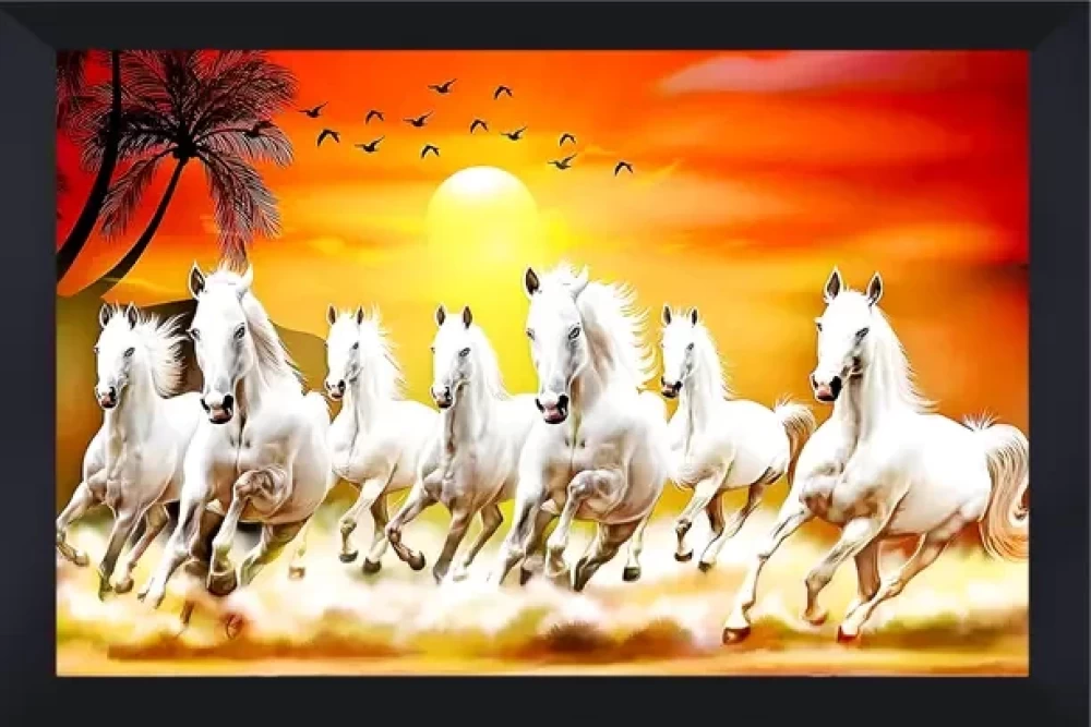 Gita Govinda Wood Wall Photo Frame